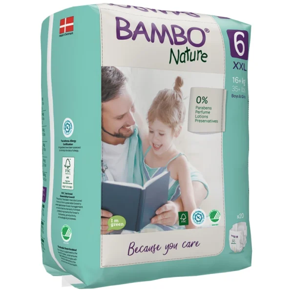 Bambo Nature No(6) 16+Kg 20 Diapers