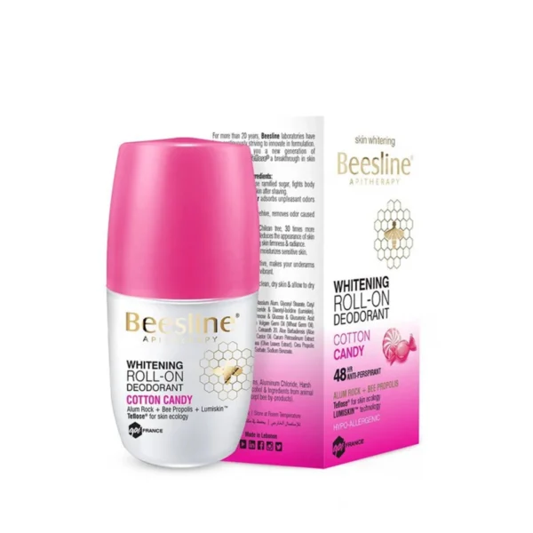 Beesline Whitening Cotton Candy 48H Roll-On Deo 50ml