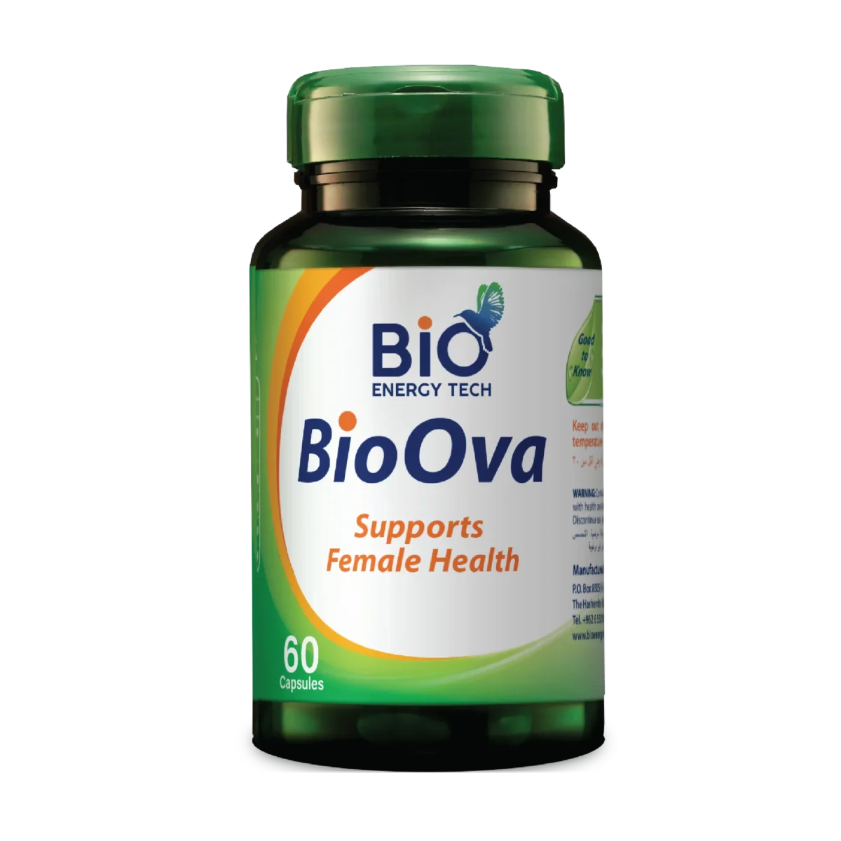 Bio Energy Tech Bio Ova 60 Capsules - Image 1