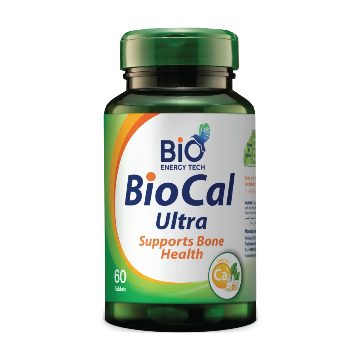 Bio Energy Tech Biocal Ultra 60 Tablets - Image 1