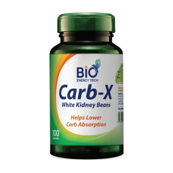 Bio Energy Tech Carb-X White Kidney Beans 100 Capsules