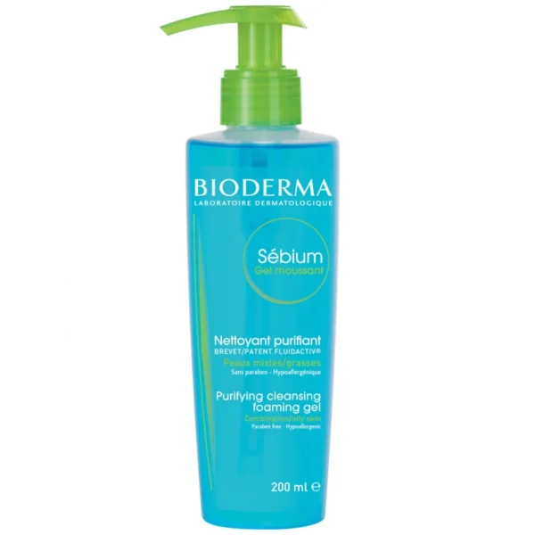 Bioderma Sebium Purifying Cleansing Foaming Gel 200ml