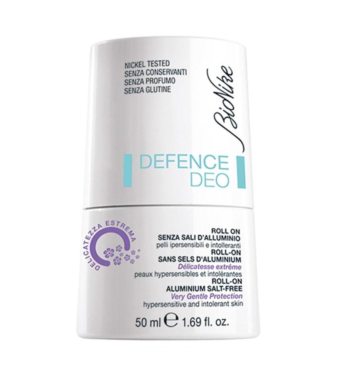 Bionike Defense Deo Roll-On Without Aluminum Salts 50ml - Image 1