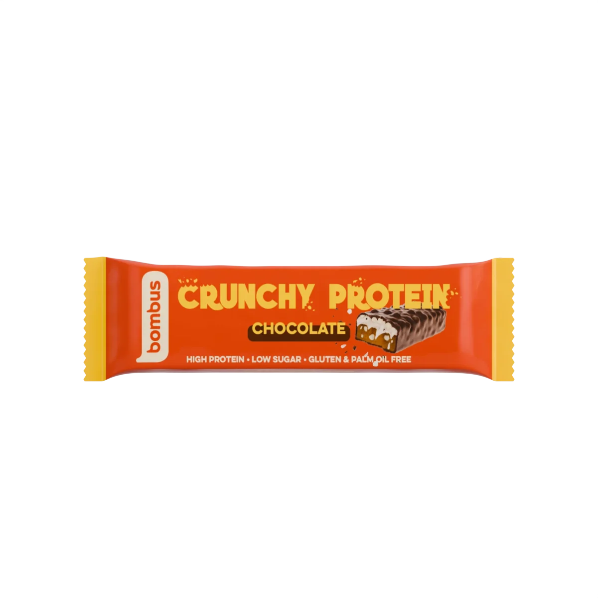 Bombus Cranchy Protein 50g Chocolate - Image 1