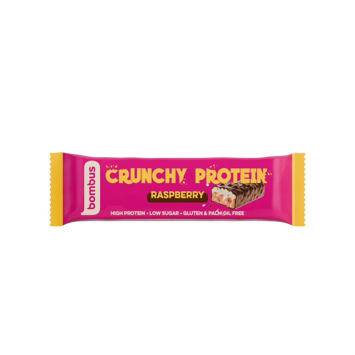 Bombus Cranchy Protein 50g Raspberry - Image 1