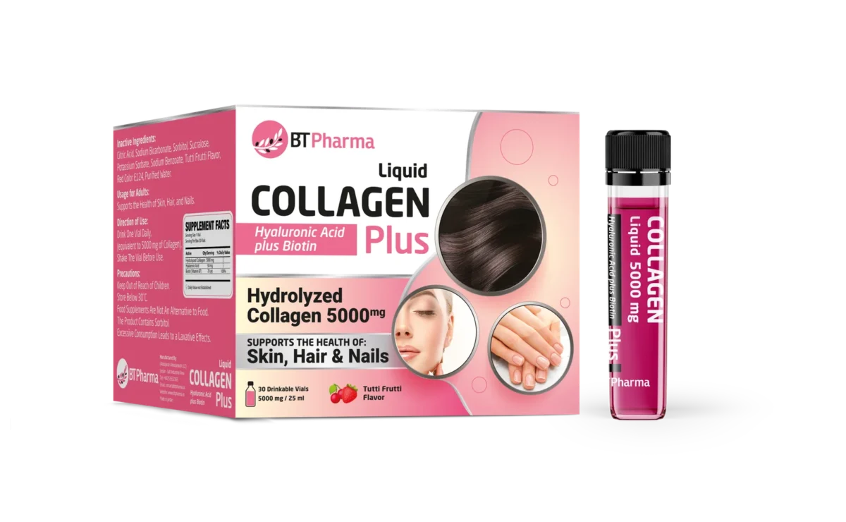 Btpharma Collagen Plus Liquid (5000mg-25ml) - Image 1