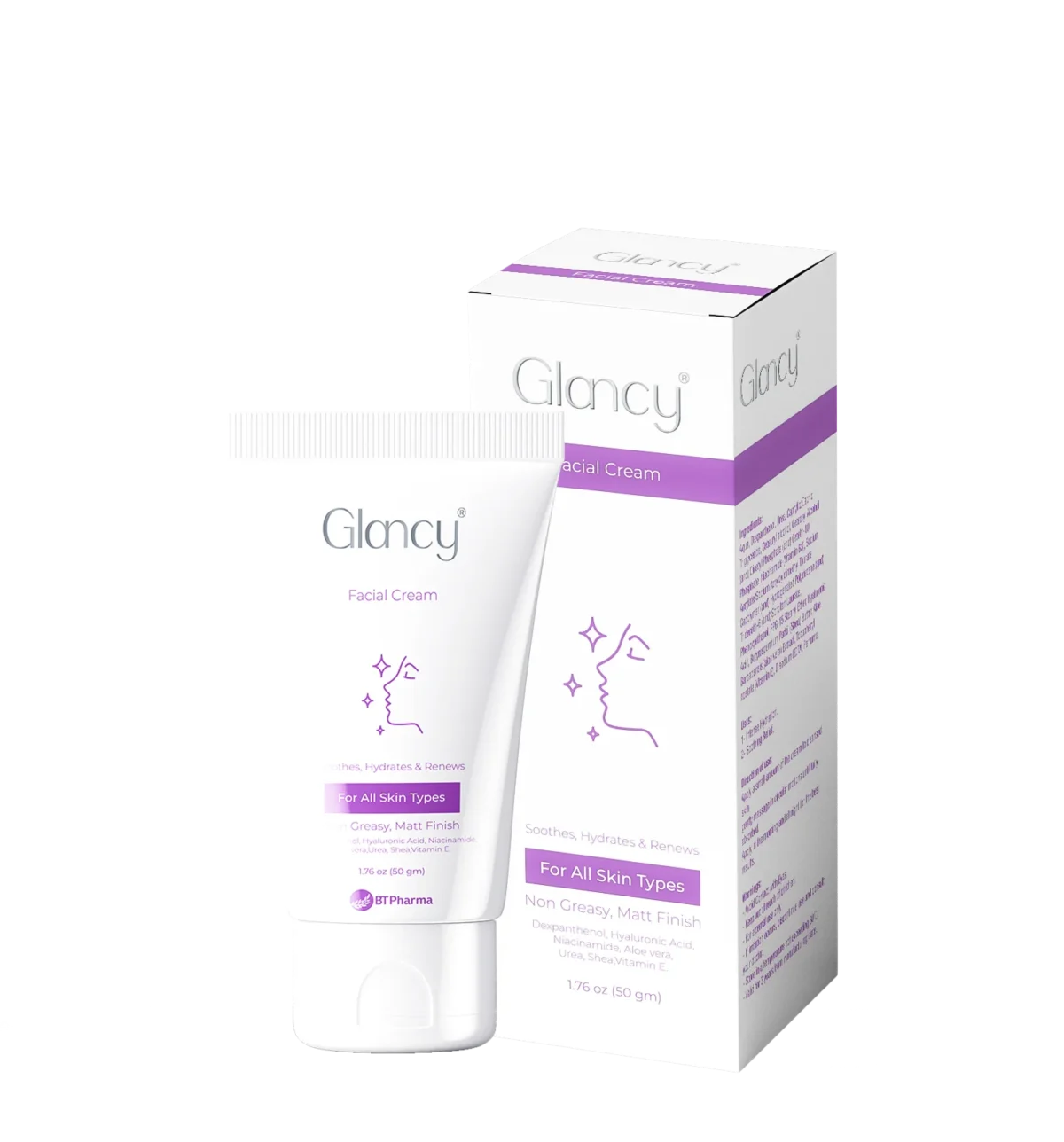 Btpharma Glancy Facial Cream - Image 1