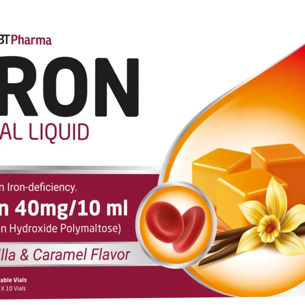 Btpharma Iron Oral Liquid (40mg-10ml)