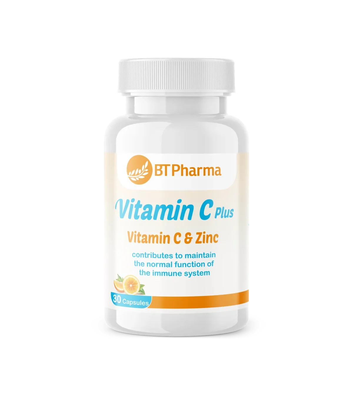 Btpharma Vitamin C Plus 500mg Capsules - Image 1